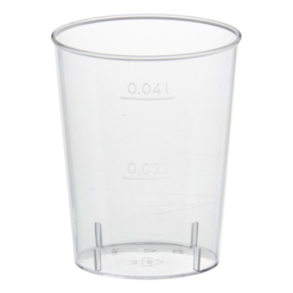 Shotglass i Plast