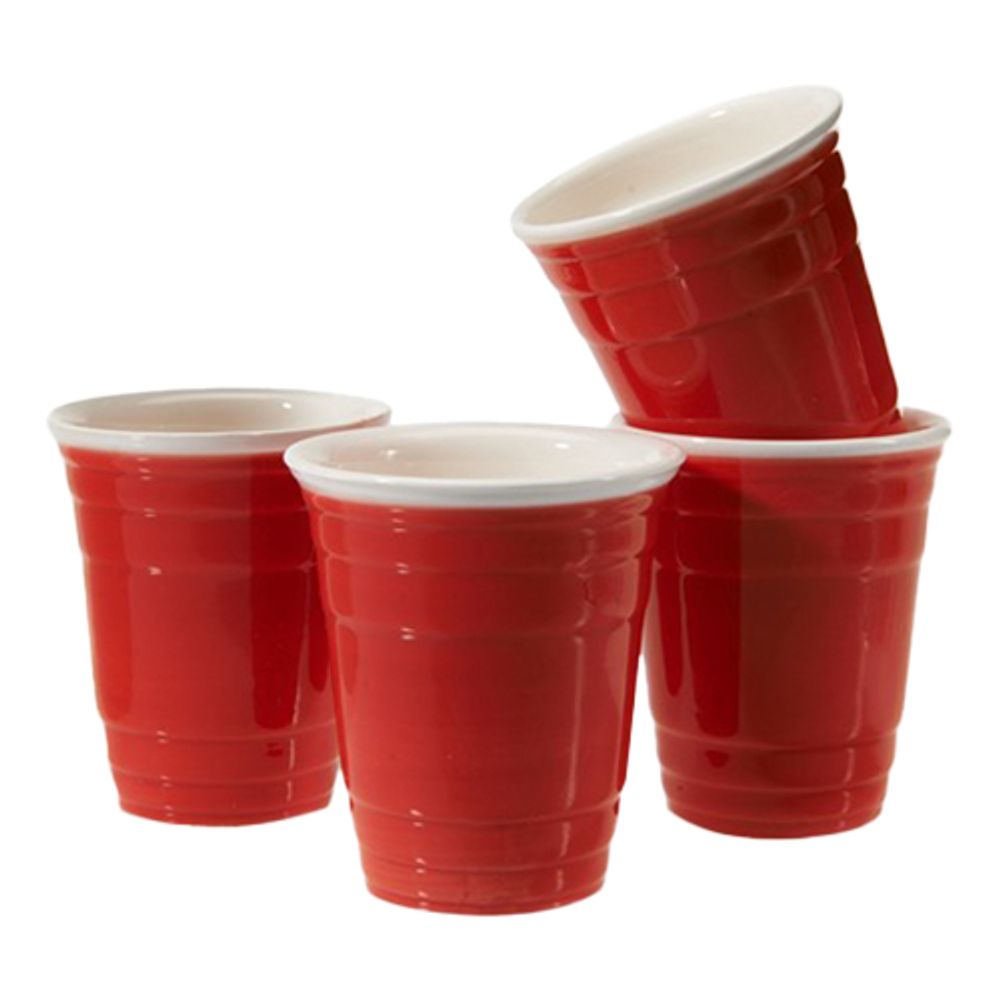 Shotglas Partycups i Keramik