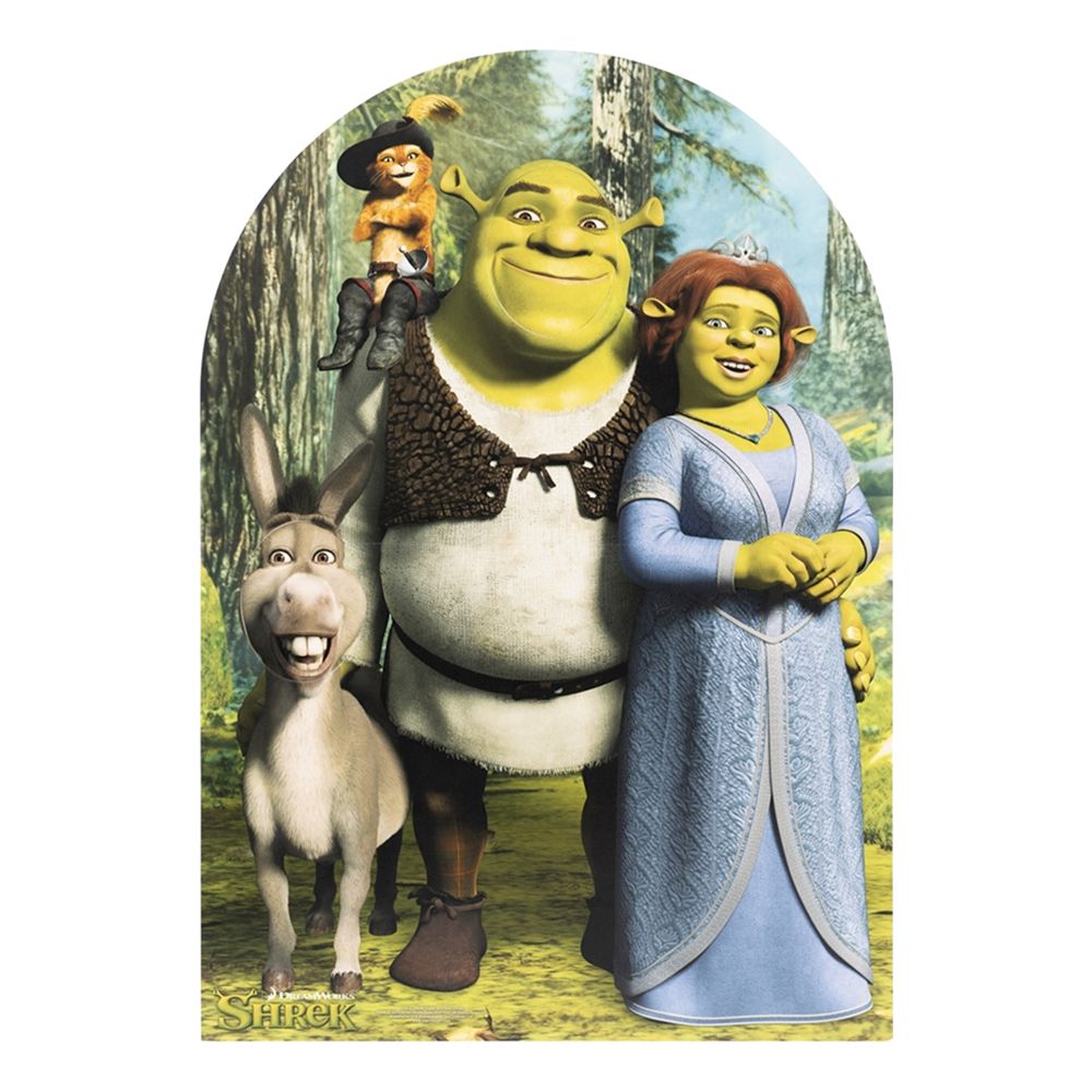 Shrek med Vänner Kartongfigur