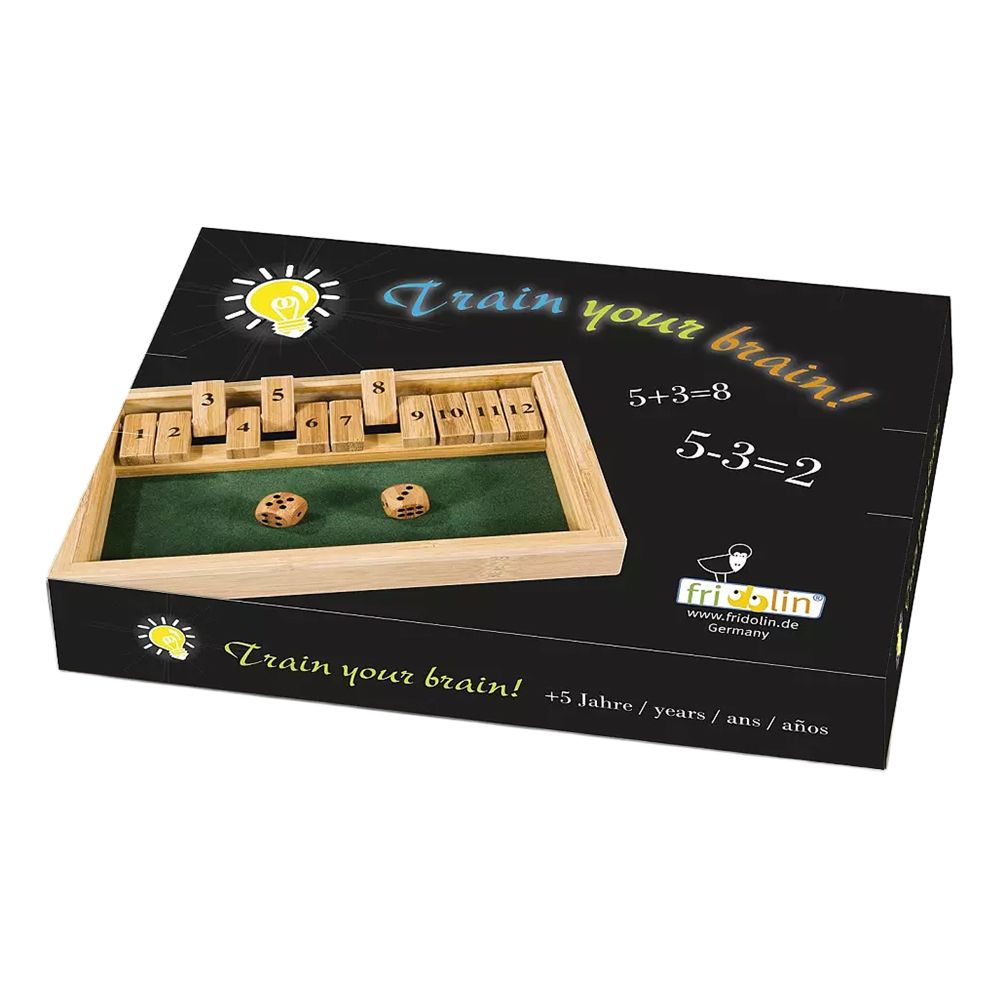 Shut The Box Bambus Brætspil