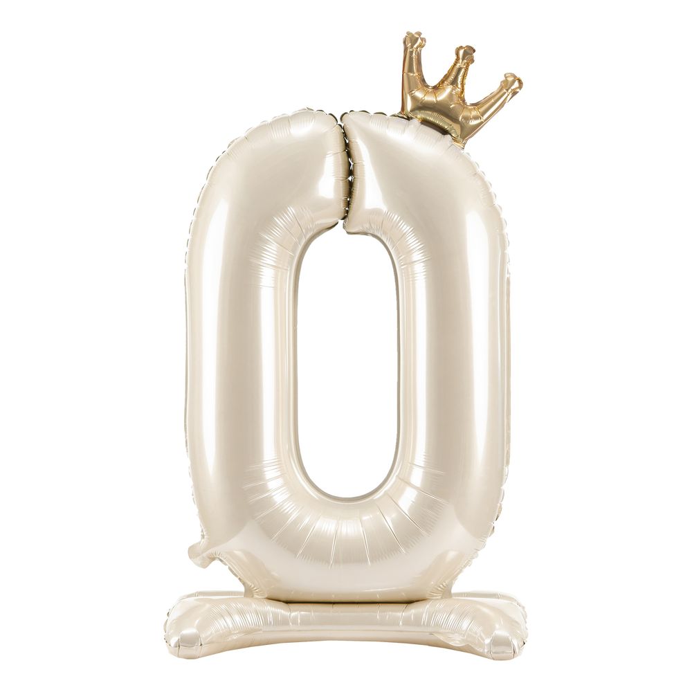 Tallballong Stående Kremhvit