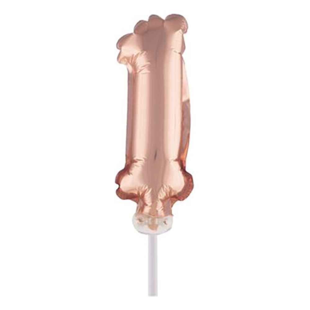 Sifferballong Tårtdekoration Roséguld