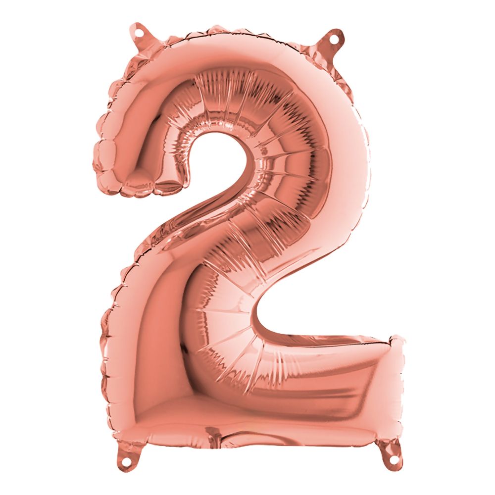 Tallballong Mini Roségull Metallic