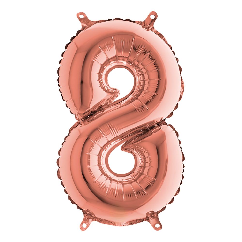 Tallballong Mini Roségull Metallic