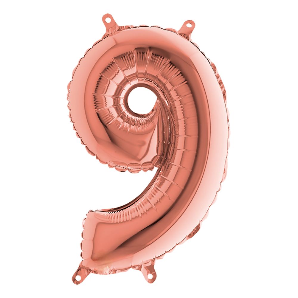 Tallballong Mini Roségull Metallic