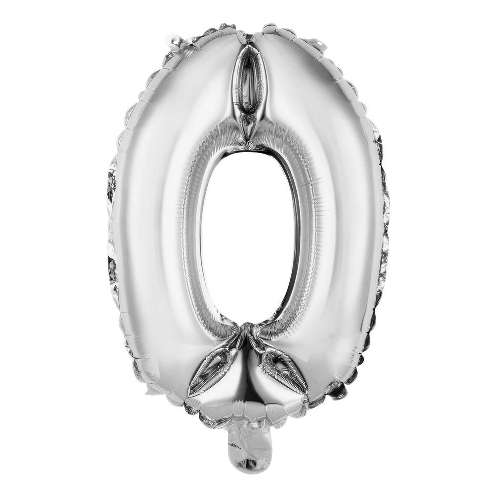 Numeroilmapallo Mini Hopea Metallic