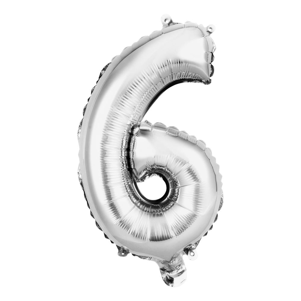 Numeroilmapallo Mini Hopea Metallic