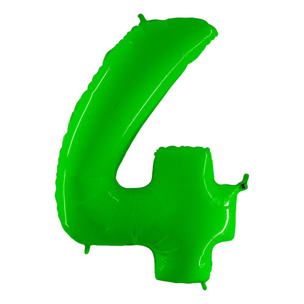 Numeroilmapallo Neon Vihreä