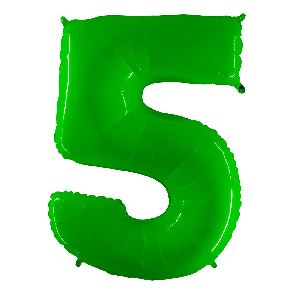 Numeroilmapallo Neon Vihreä