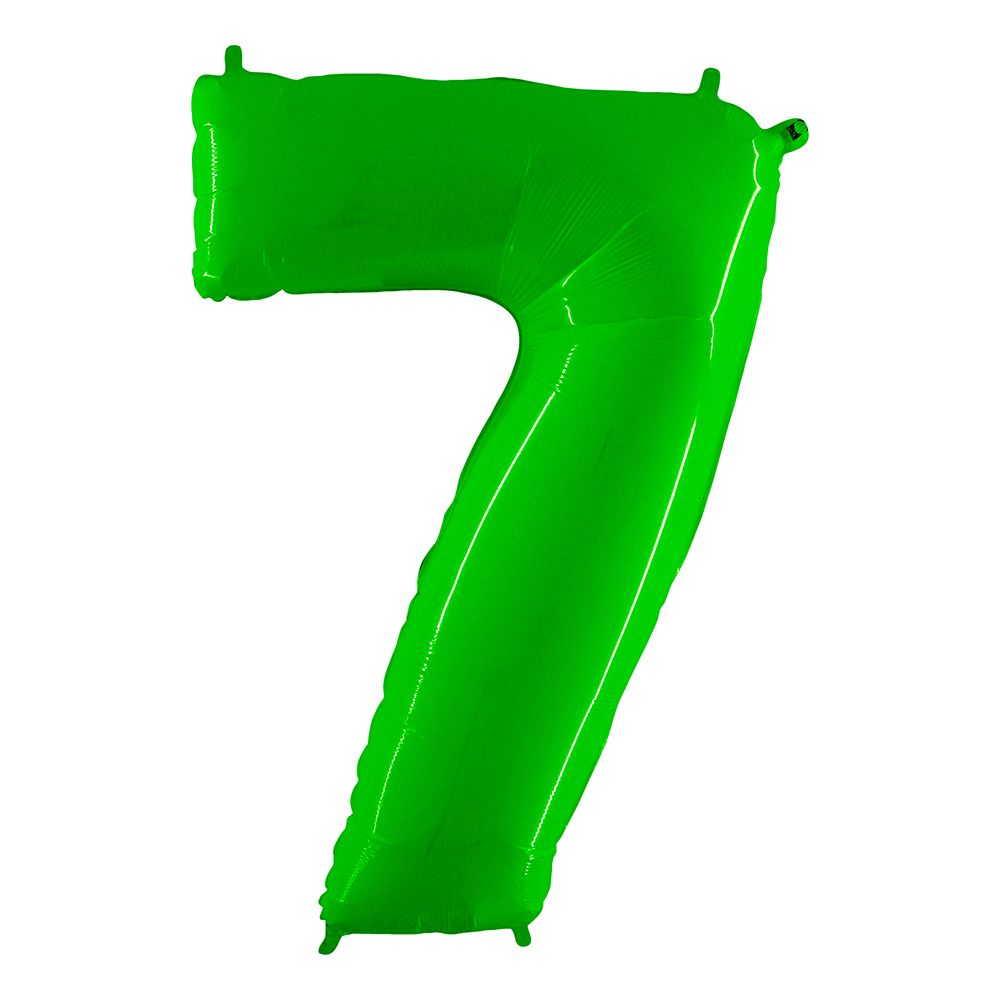 Numeroilmapallo Neon Vihreä