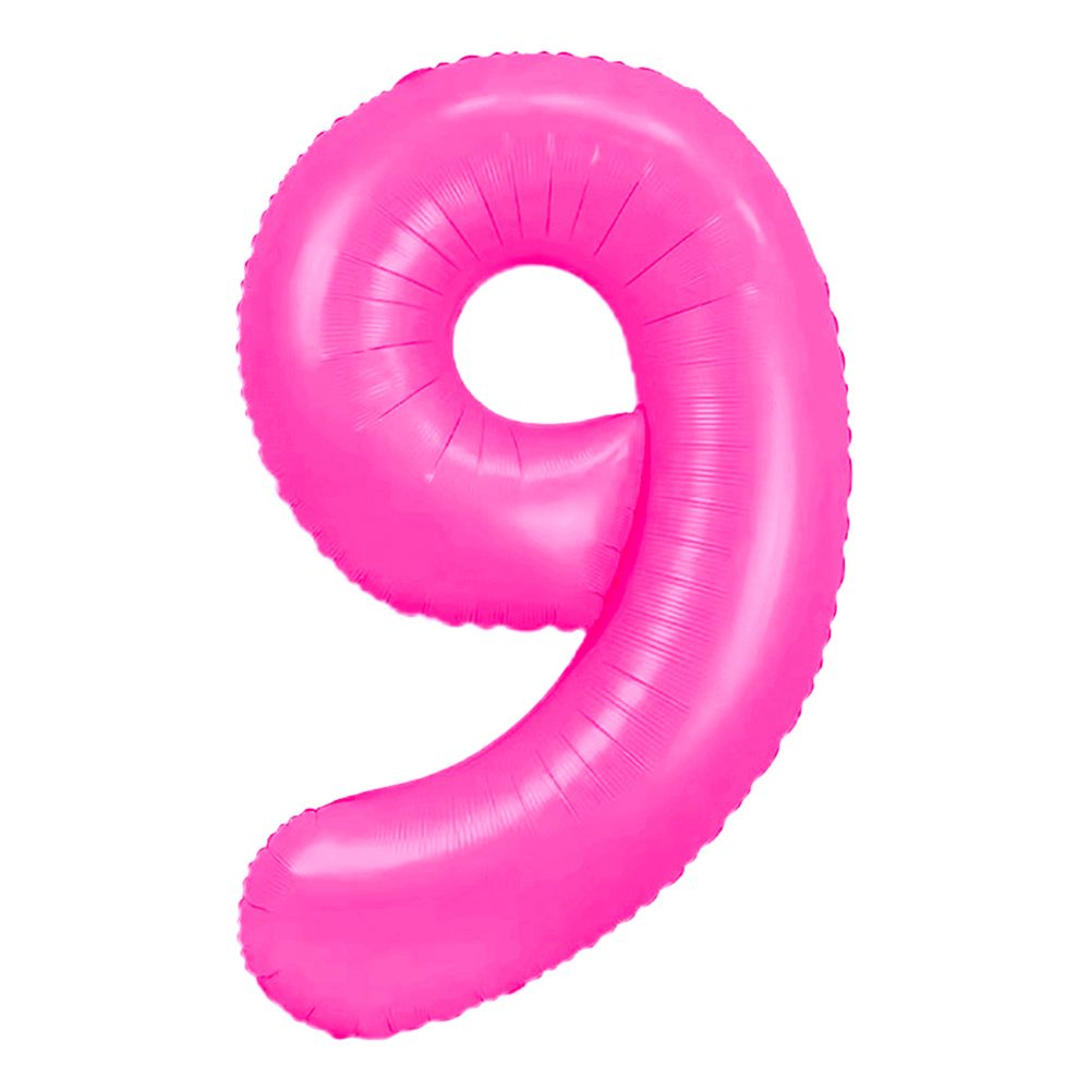 Neonpink talballon