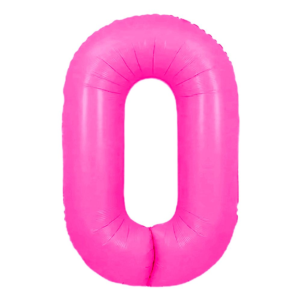 Neonpink talballon