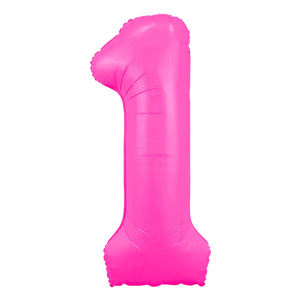 Neonpink talballon