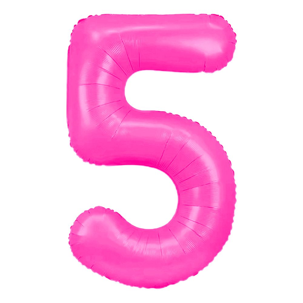 Neonpink talballon