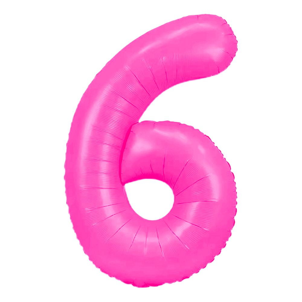 Neonpink talballon