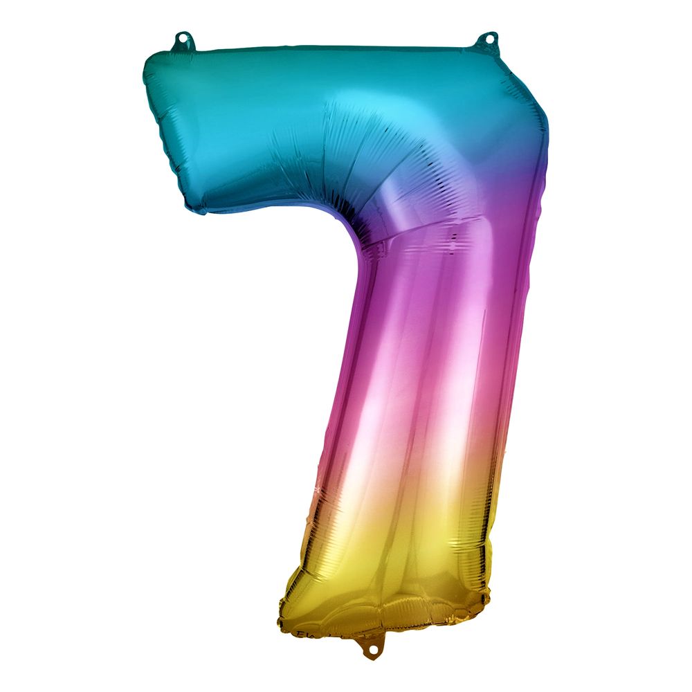 Tallballong Regnbue Metallic