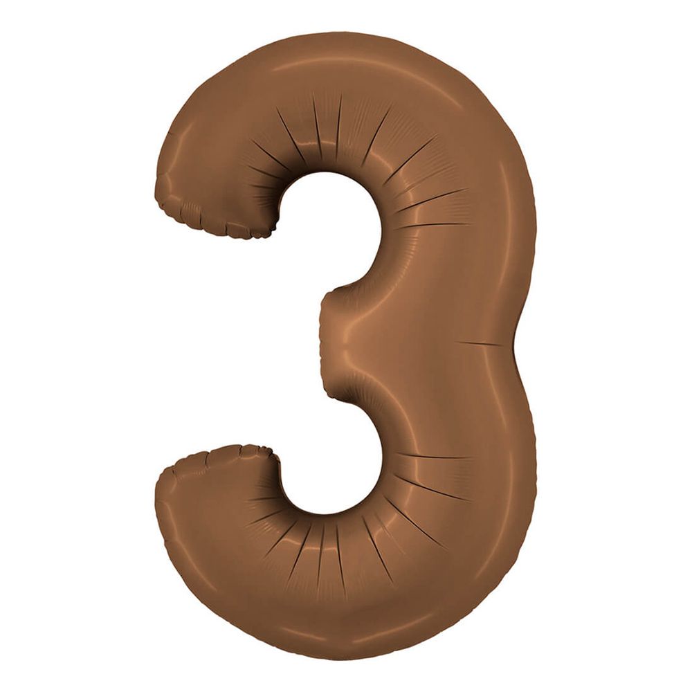 Talballon Satin Chocolate