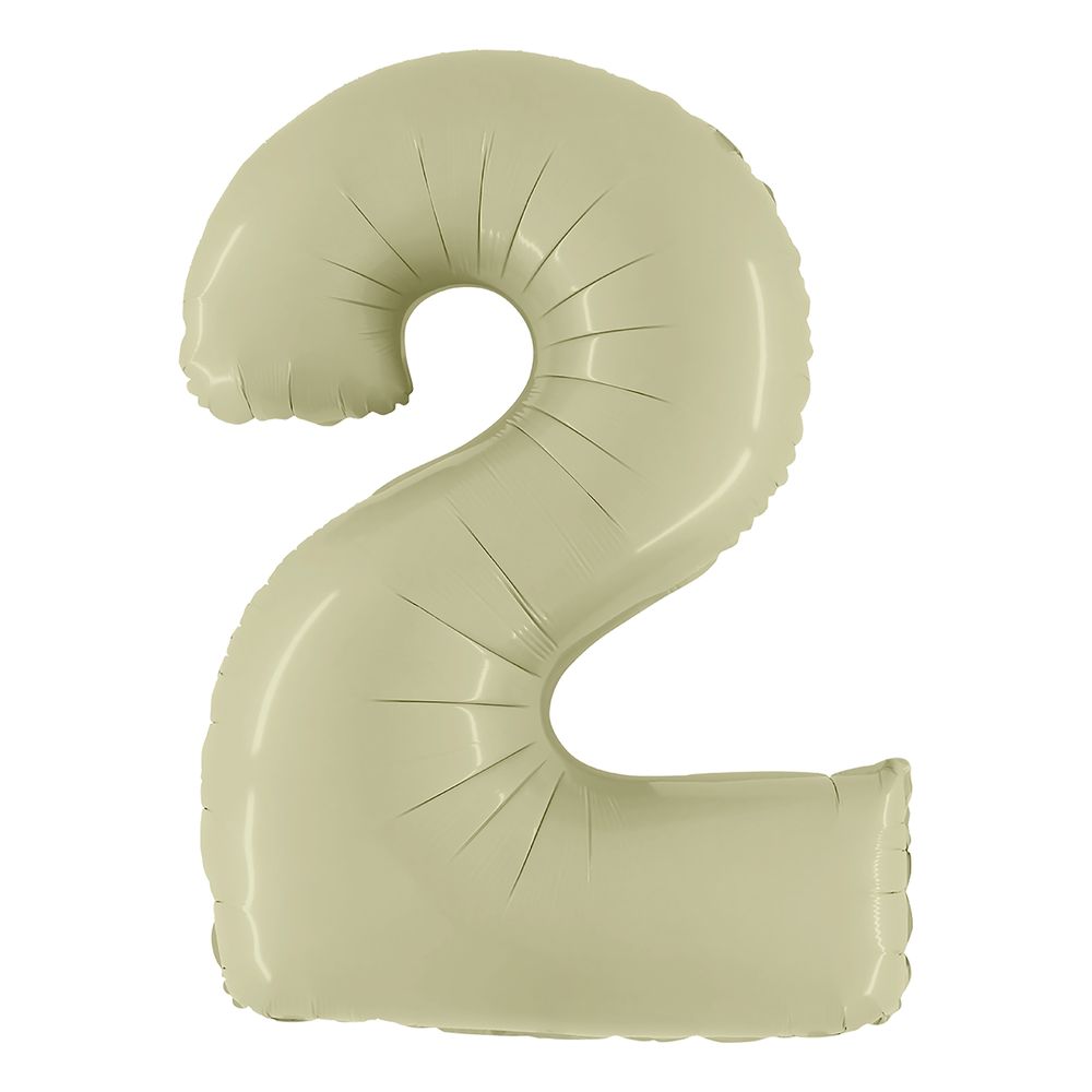 Numeroilmapallo Satin Olive Green