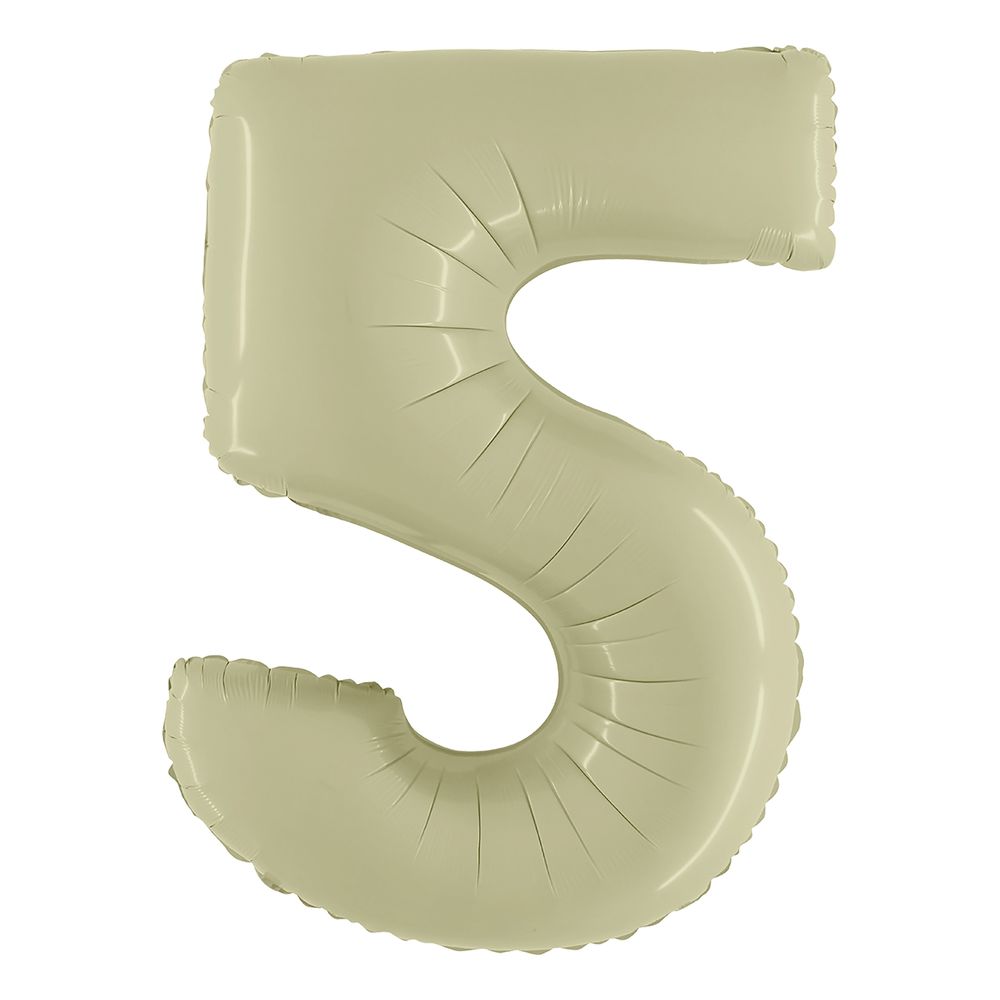 Numeroilmapallo Satin Olive Green