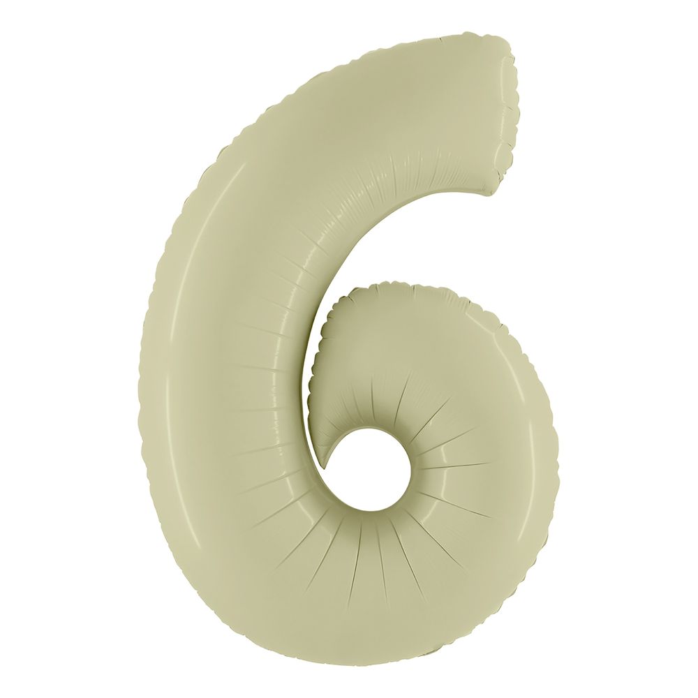 Numeroilmapallo Satin Olive Green