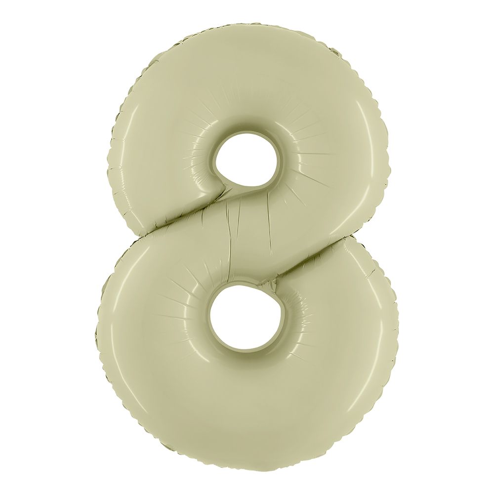 Numeroilmapallo Satin Olive Green