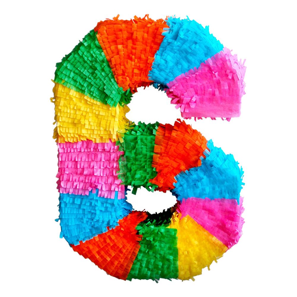 Tallpiñata Regnbuefarget