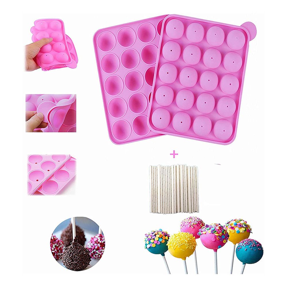 Silikoneform til Cakepops