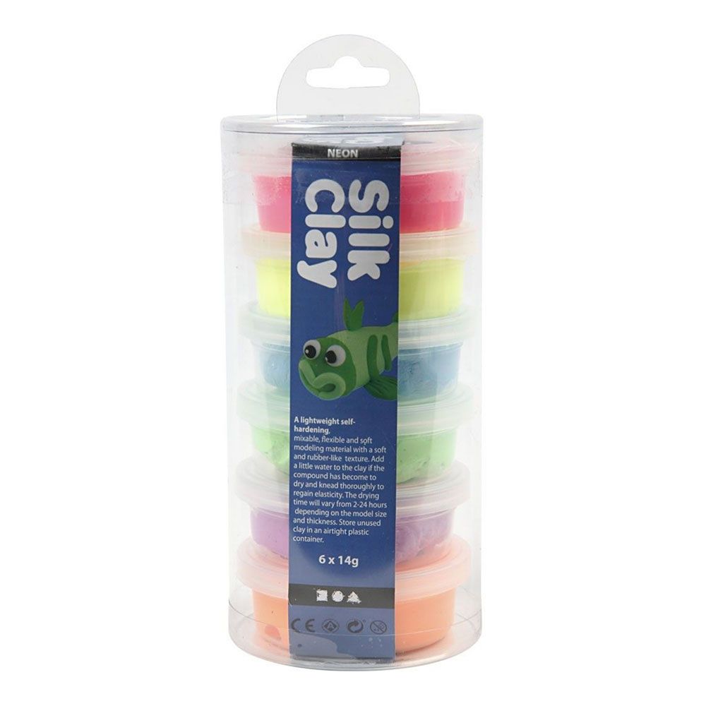 Silk Clay Neonfarger