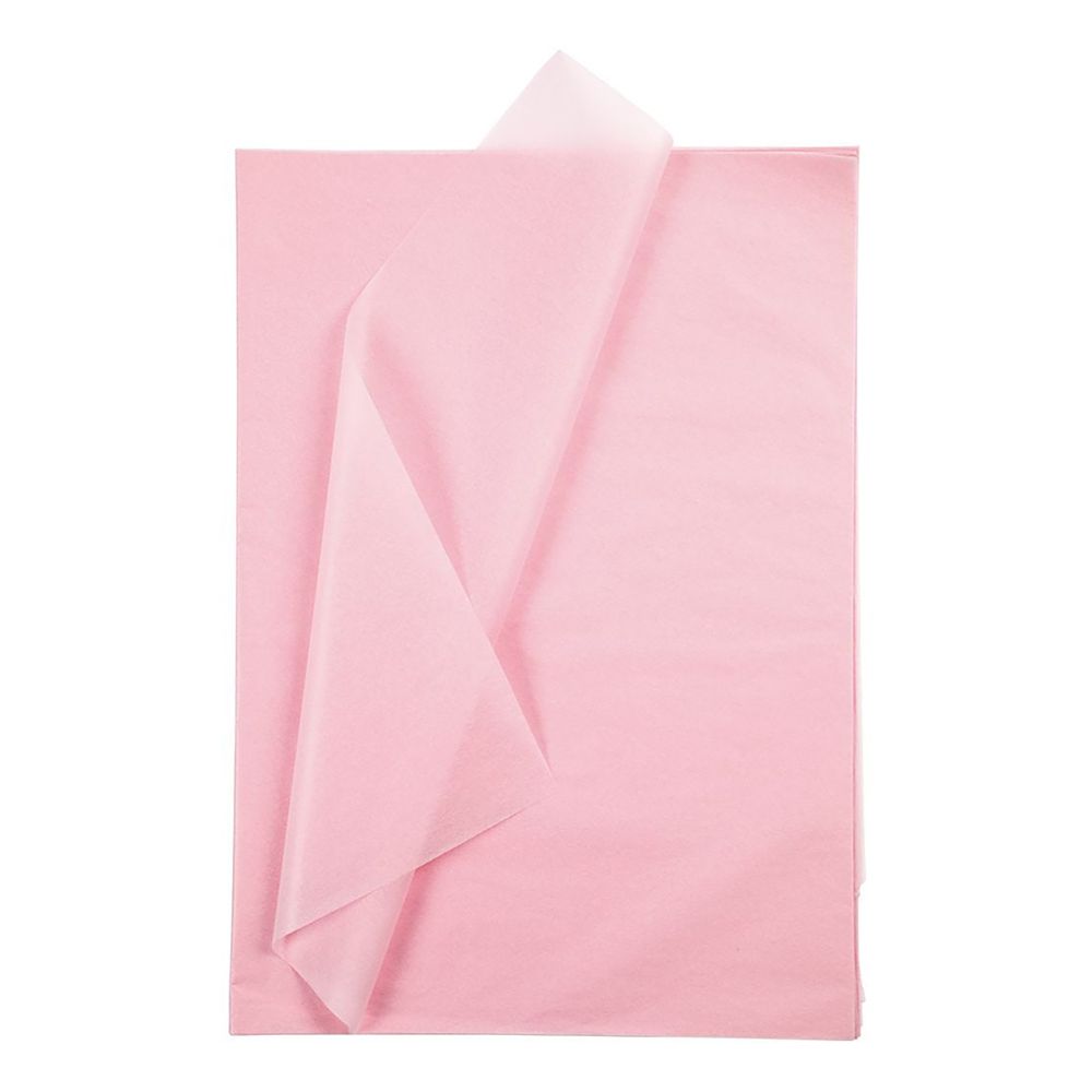 Silkkipaperi Vaaleanroosa