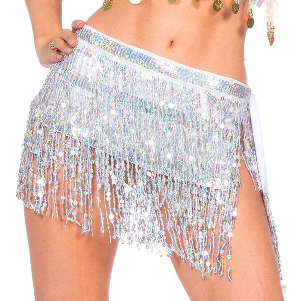 Silver Festivalkjol Ibiza
