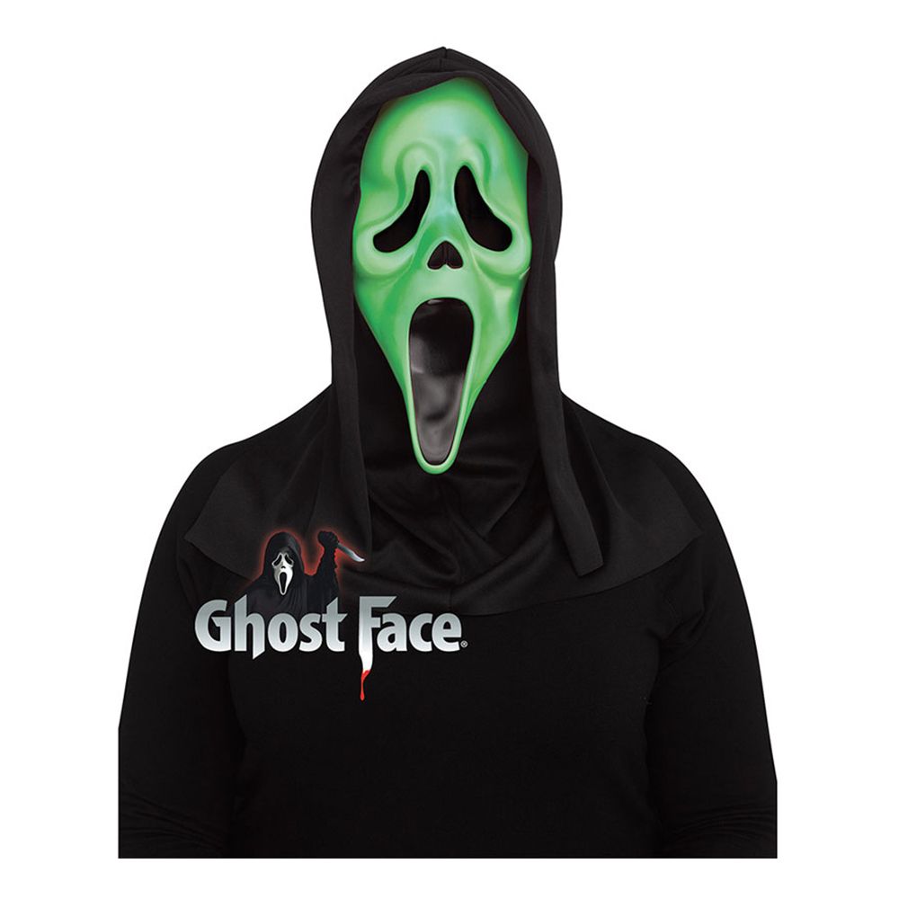 Fluoriserende Scream Maske