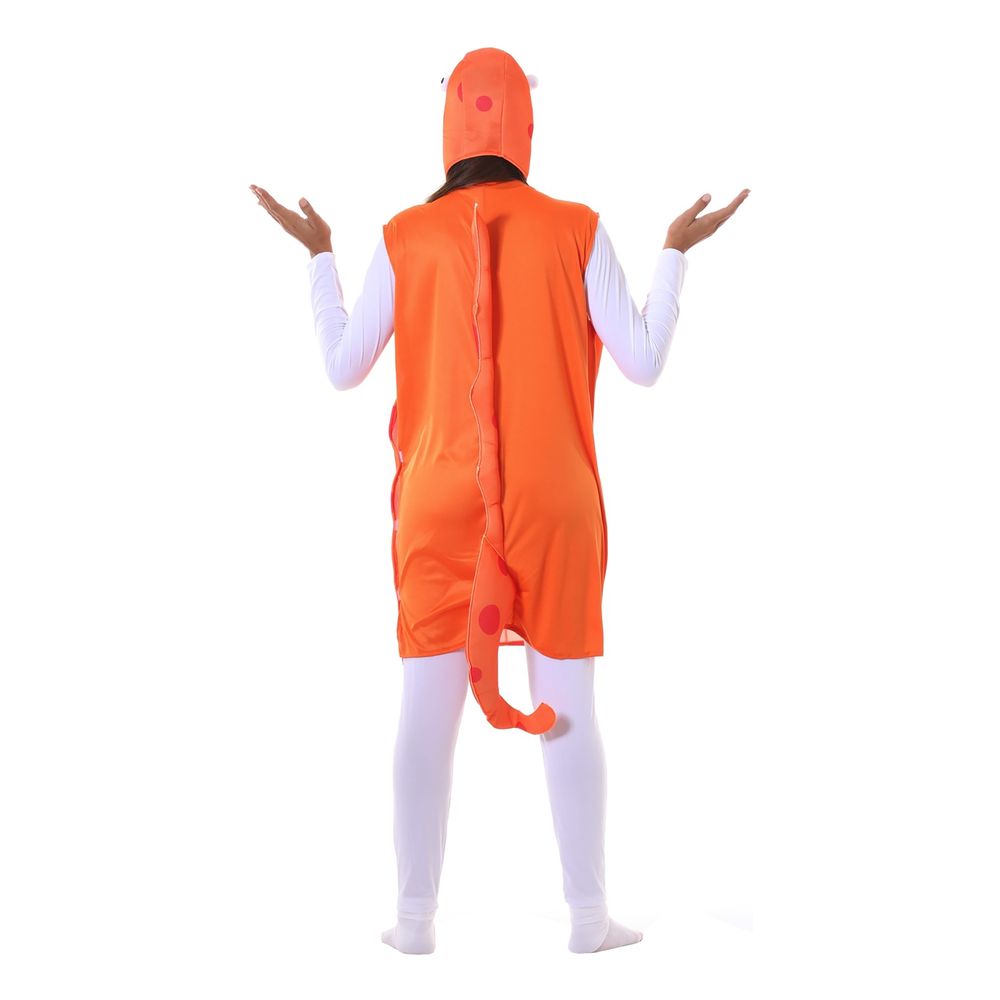 Sjøhest Oransje Kostyme