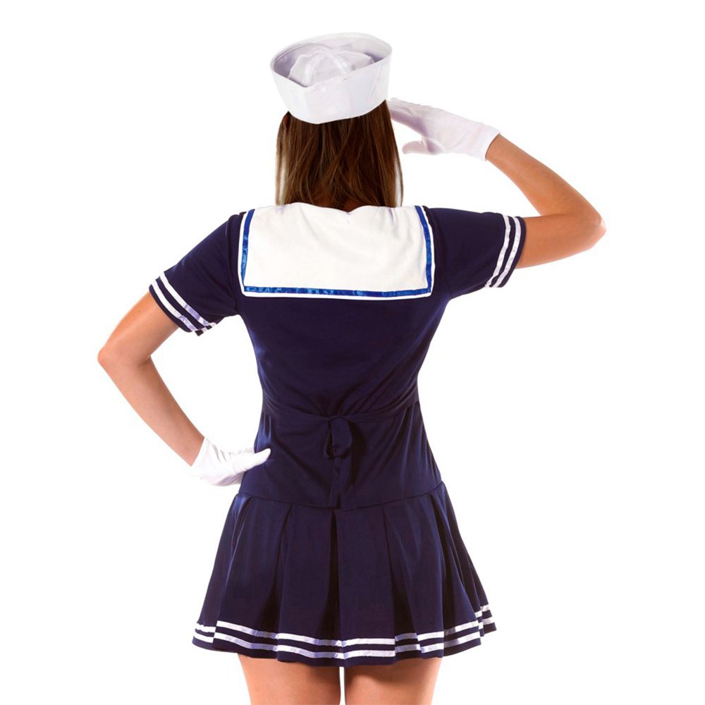 Sømand Kjole Kostume