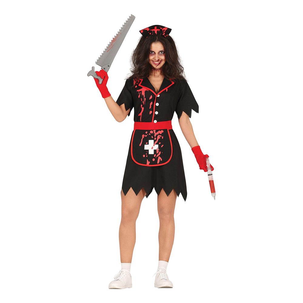 Sjuksköterska Halloween Maskeraddräkt