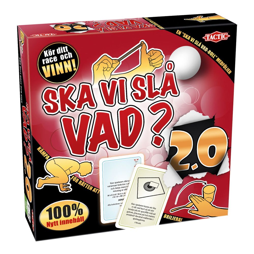Tactic Ska Vi Slå Vad 2.0 Sällskapsspel