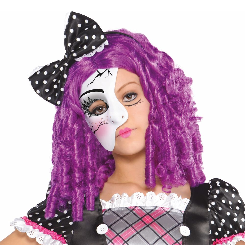 Trasig Docka Halloween Barn Maskeraddräkt