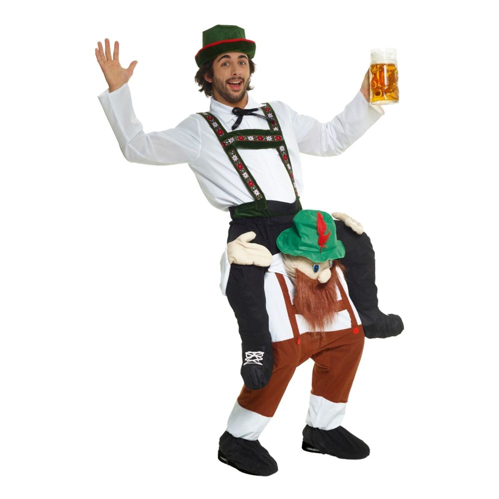 Carry Me Skäggig Bavarian Maskeraddräkt