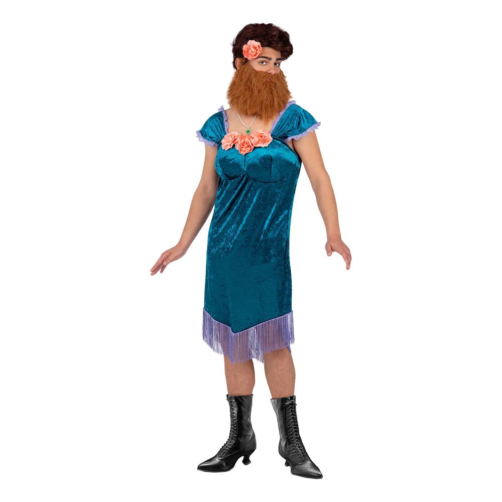 Skæggede Dame Kostume