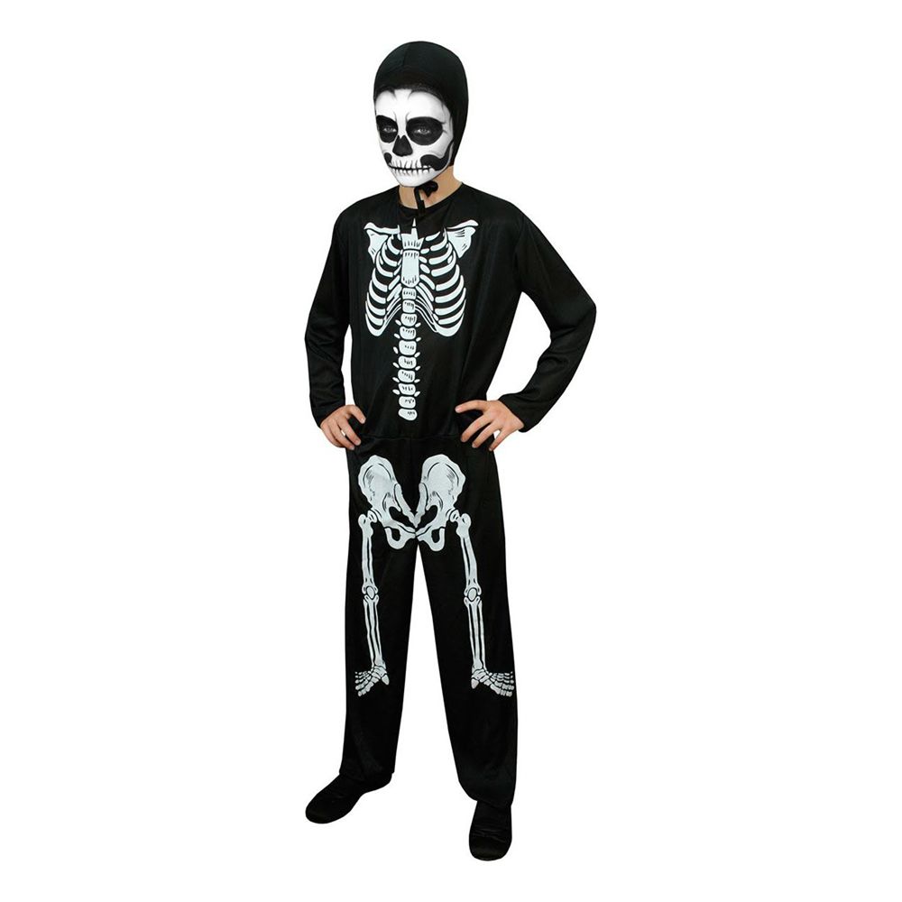 Skelet Børnekostume