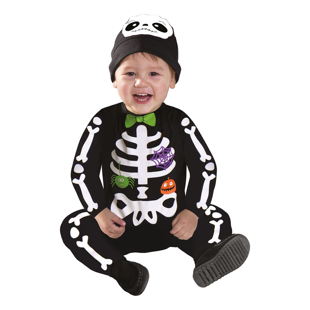 Luuranko Jumpsuit Vauvan Naamiaisasu