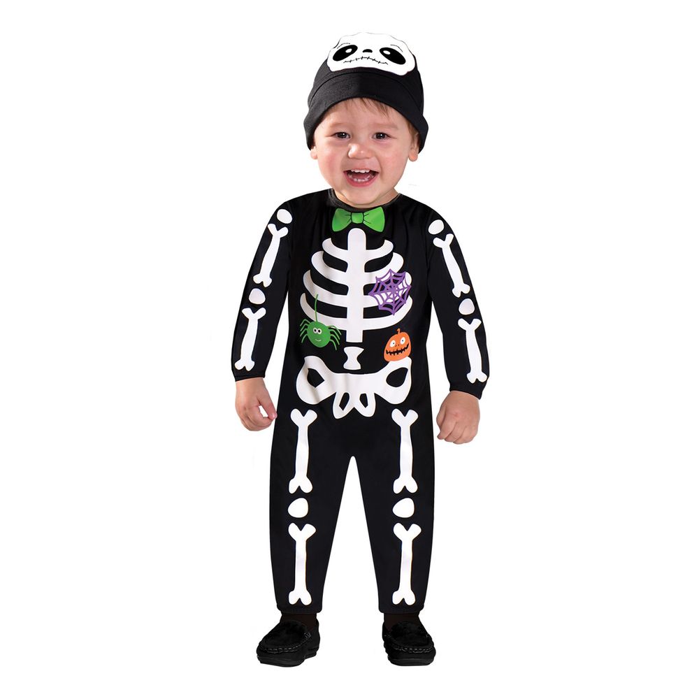 Luuranko Jumpsuit Vauvan Naamiaisasu