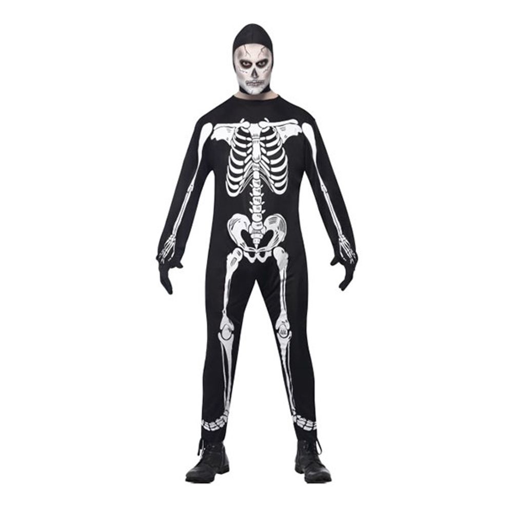 Skjelett Jumpsuit Drakt