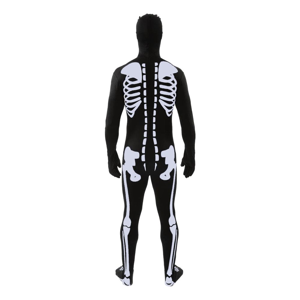 Skelett Skinsuit Maskeraddräkt