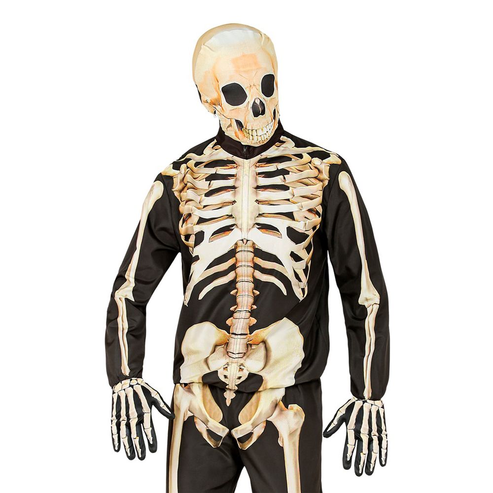 Skelet Tracksuit Børnekostume