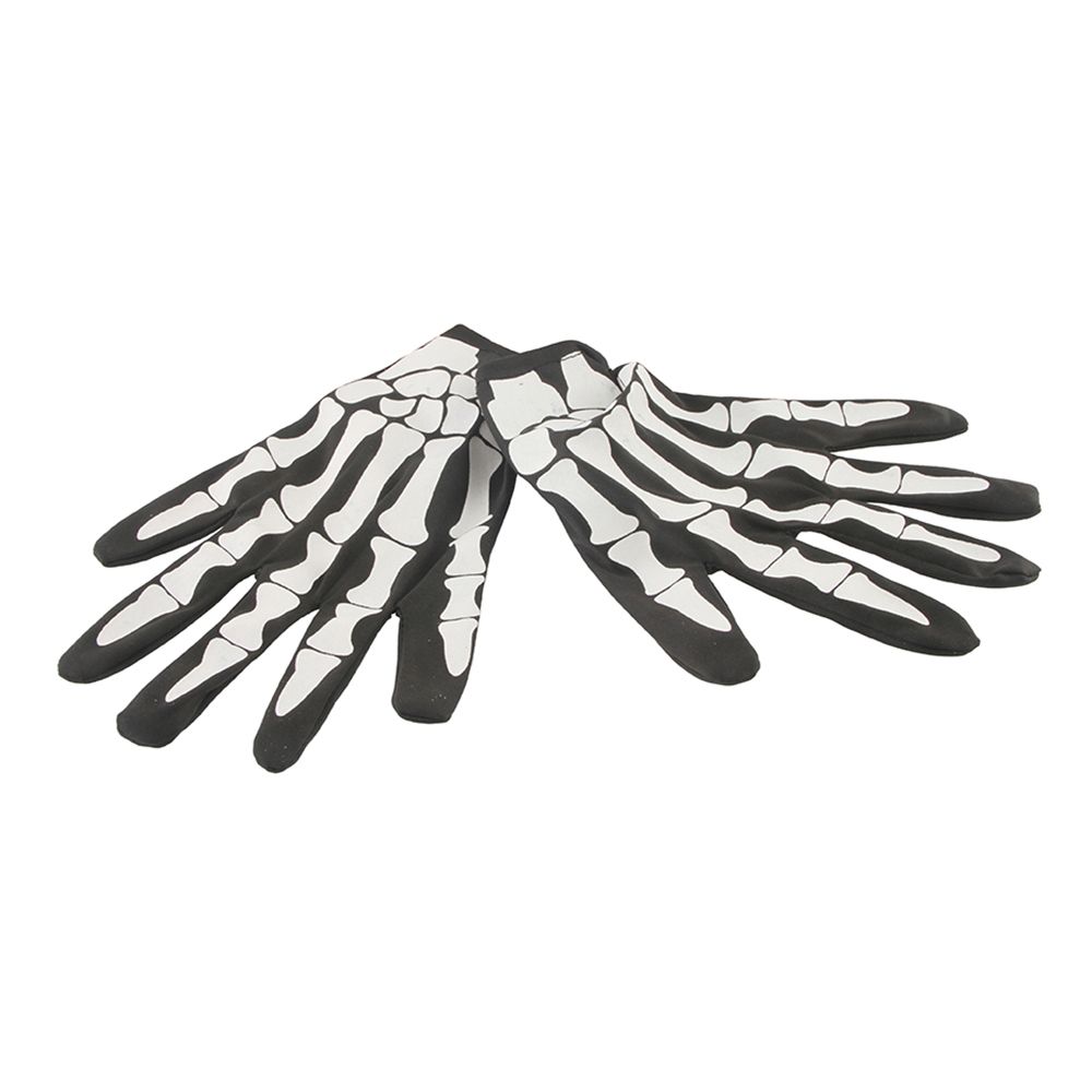 Skeletthandskar Extra Långa