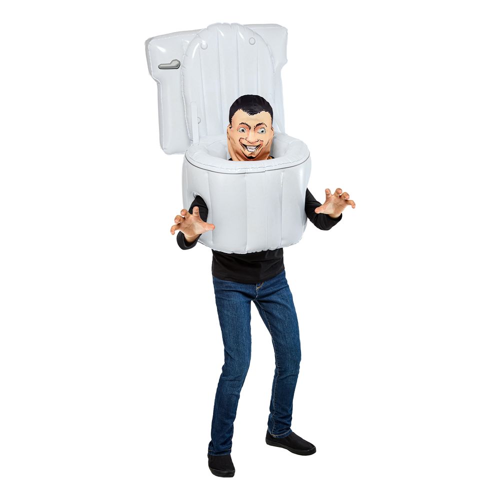 Skibidi Toilet Man Barn Kostyme