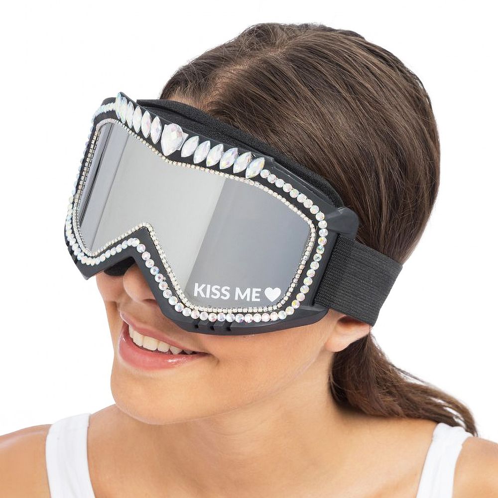Skidglasögon med Strass Kiss Me