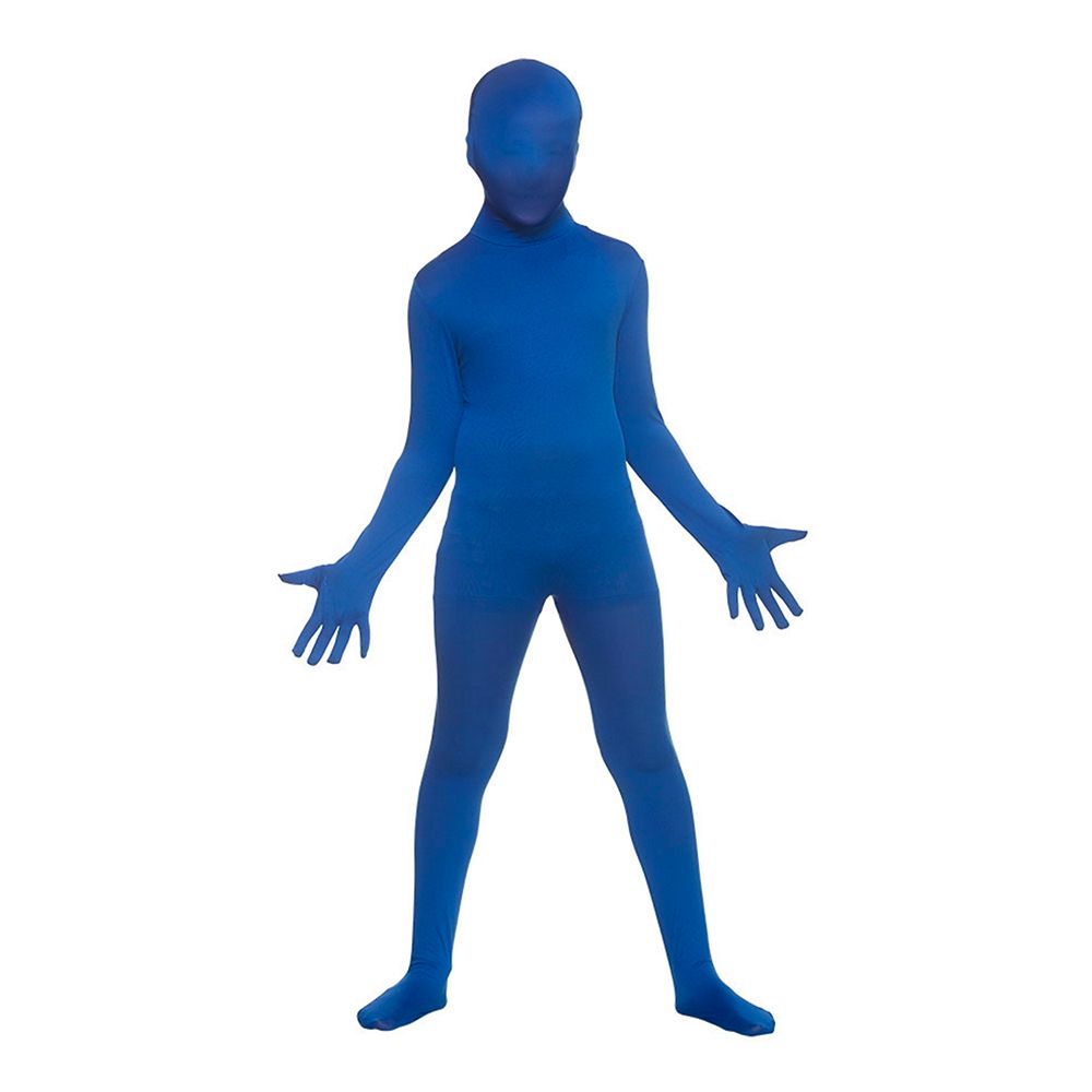 Skinz Blå Barn Maskeraddräkt