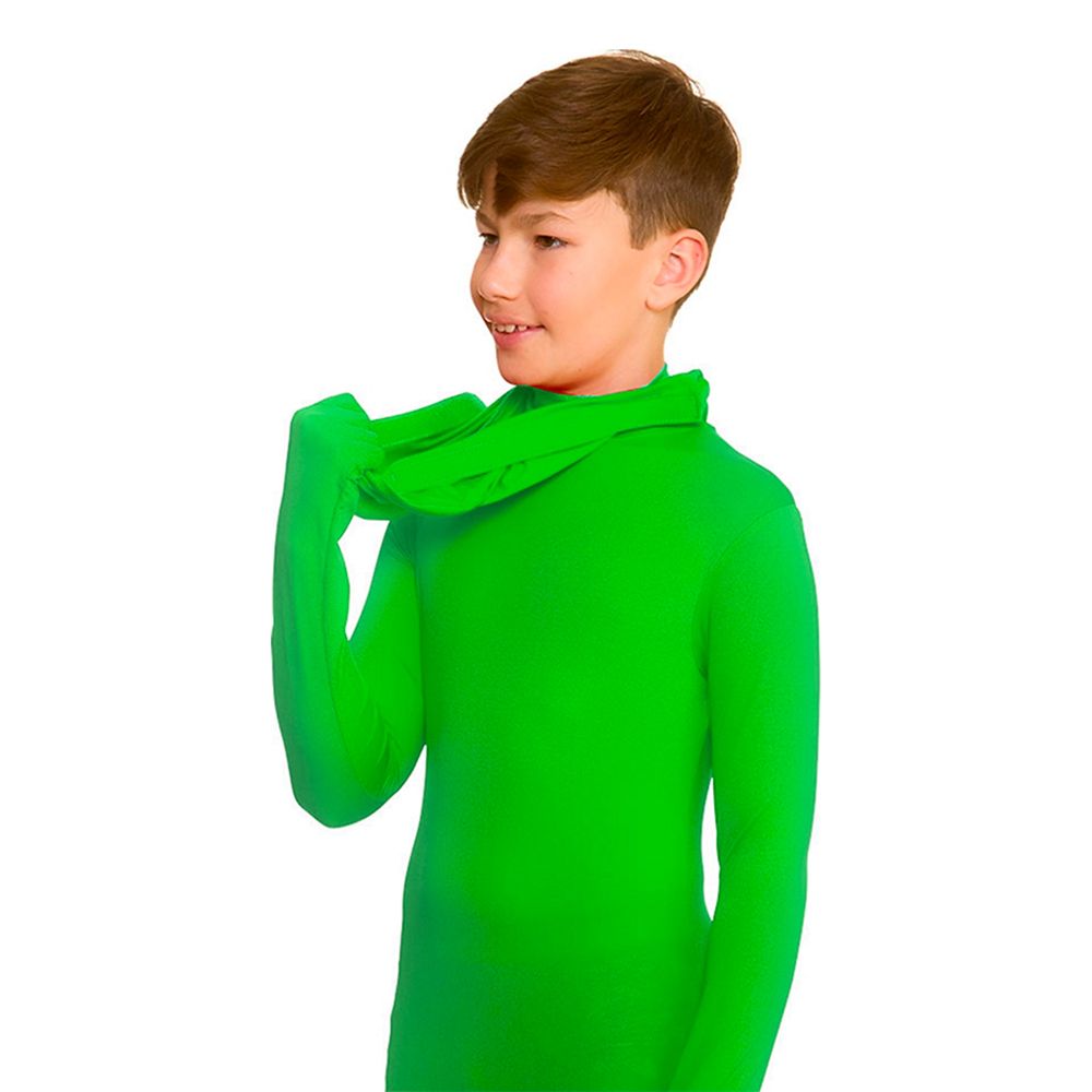 Skinz Grön Barn Maskeraddräkt