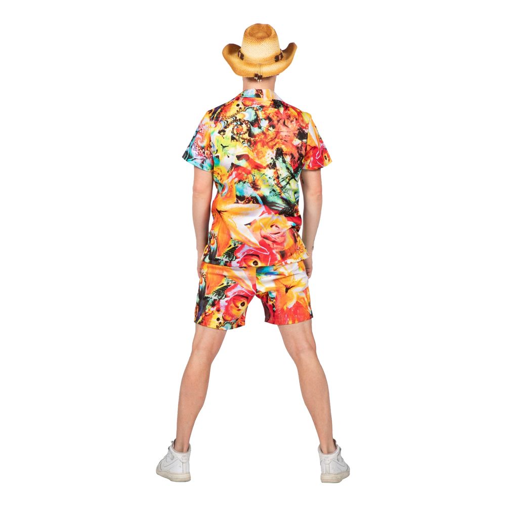 Hawaiikille Blommor Maskeraddräkt